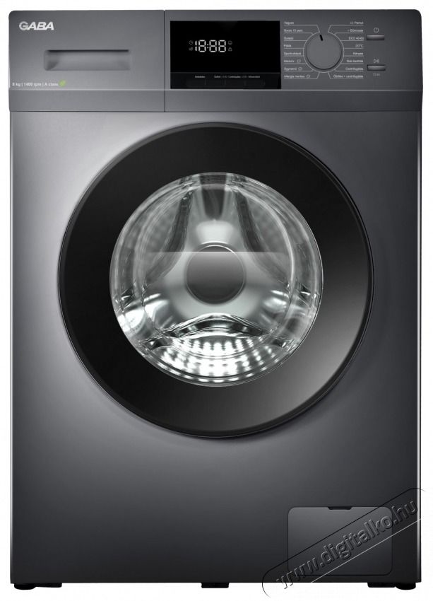 Gaba GTW-814DS el&ouml;lt&ouml;ltős mos&oacute;g&eacute;p H&aacute;ztart&aacute;s / Otthon / K&uuml;lt&eacute;r - Mos&oacute;g&eacute;p / sz&aacute;r&iacute;t&oacute;g&eacute;p - El&ouml;lt&ouml;ltős norm&aacute;l (60cm-ig) mos&oacute;g&eacute;p - 531385