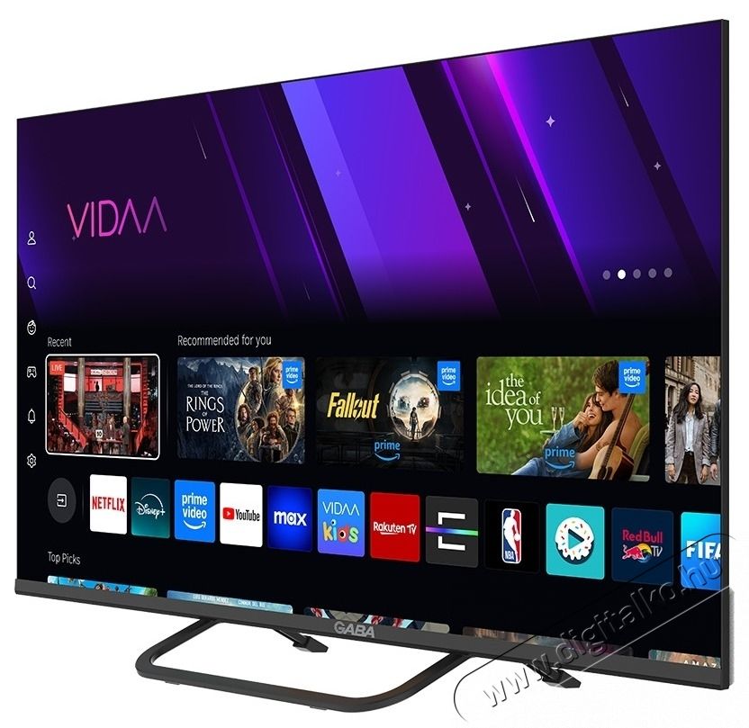 Gaba GLV-3225V 32 HD ready Vidaa smart TV Telev&iacute;zi&oacute;k - LED telev&iacute;zi&oacute; - 1080p Full HD felbont&aacute;s&uacute; - 537570