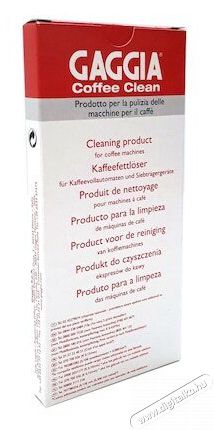 Gaggia 21001685 Zsírtalanító tabletta 10db x 1,6g Konyhai termékek - Kávéfőző / kávéörlő / kiegészítő - Filter / tisztító / vízkőmentesítő - 382265