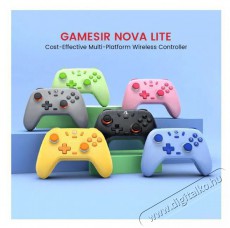 GameSir Nova Lite Multiplatform Gaming Controller - Gold Yellow Iroda és számítástechnika - Játék konzol - Kontroller - 528949