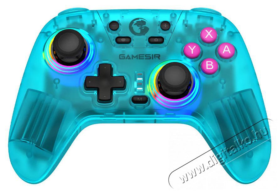 GameSir Nova Multiplatform Gaming Controller Neon Teal Iroda &eacute;s sz&aacute;m&iacute;t&aacute;stechnika - J&aacute;t&eacute;k konzol - Kontroller - 528955