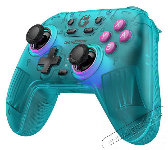 GameSir Nova Multiplatform Gaming Controller Neon Teal Iroda &eacute;s sz&aacute;m&iacute;t&aacute;stechnika - J&aacute;t&eacute;k konzol - Kontroller - 528955