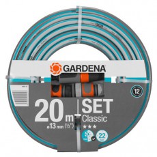 Gardena Classic 13 mm (1/2")  rendszerelemekkel 20 m tömlő Háztartás / Otthon / Kültér - Kültér / kerti termék / grill - Öntöző / locsoló - 386613