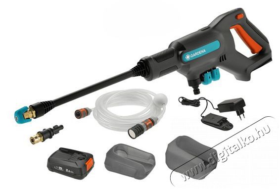 Gardena AquaClean 24/18V P4A akkumul&aacute;toros magasnyom&aacute;s&uacute; m&oacute;s&oacute; H&aacute;ztart&aacute;s / Otthon / K&uuml;lt&eacute;r - Tiszt&iacute;t&oacute; / mos&oacute; - Nagynyom&aacute;s&uacute; mos&oacute; - 386322