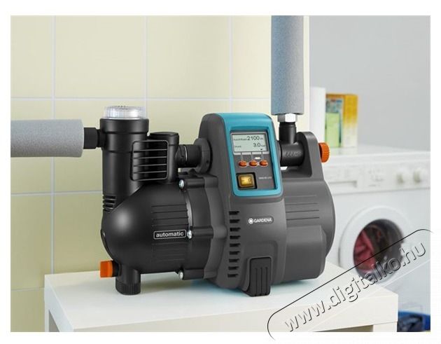 Gardena Comfort 5000/5E LCD h&aacute;ztart&aacute;si automata szivatty&uacute; H&aacute;ztart&aacute;s / Otthon / K&uuml;lt&eacute;r - K&uuml;lt&eacute;r / kerti term&eacute;k / grill - Szivatty&uacute; - 449916