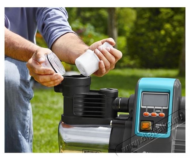Gardena Pr&eacute;mium 6000/6E LCD inox h&aacute;ztart&aacute;si automata szivatty&uacute; H&aacute;ztart&aacute;s / Otthon / K&uuml;lt&eacute;r - K&uuml;lt&eacute;r / kerti term&eacute;k / grill - Szivatty&uacute; - 449917