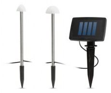 Garden of Eden 11243 LED-ES SZOLÁR LÁMPA - 12 DB MINI GOMBA Háztartás / Otthon / Kültér - Világítás / elektromosság - Hangulat teremtő világítás - 466097