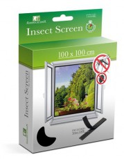 Garden of Eden 11600BK 100 x 100 cm fekete szúnyogháló ablakra Háztartás / Otthon / Kültér - Lakásfelszerelés - Szúnyogriasztó / rovarirtó - 507556
