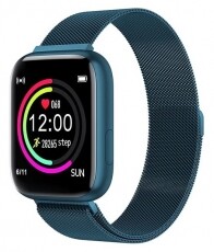 Garett Women Eva fém szíjas okosóra kék Mobil / Kommunikáció / Smart - Okos eszköz - Okosóra - 369693