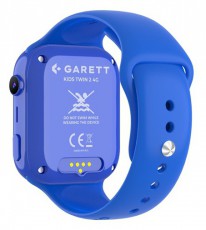 Garett Electronics Garett Kids Twin 2 4G kék gyerek okosóra Mobil / Kommunikáció / Smart - Okos eszköz - Okosóra - 507999