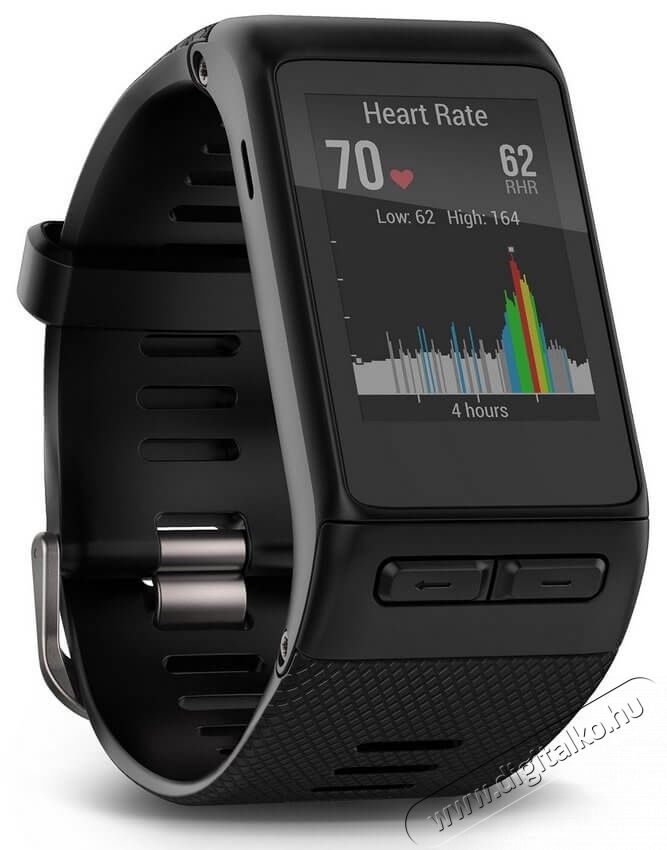 Garmin Vivoactive HR ELLEVATE (Black/Large) Mobil / Kommunik&aacute;ci&oacute; / Smart - Okos eszk&ouml;z - Okos&oacute;ra - 333653