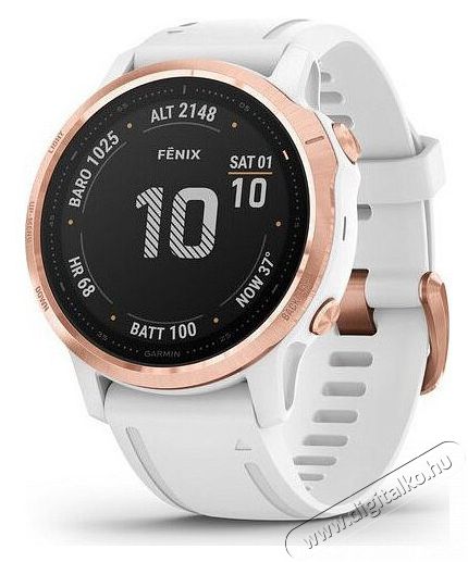Garmin fenix 6S Pro Rose Gold okos&oacute;ra Mobil / Kommunik&aacute;ci&oacute; / Smart - Okos eszk&ouml;z - Okos&oacute;ra - 374359