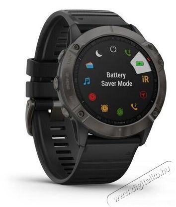 Garmin fenix 6X Pro fekete okos&oacute;ra Mobil / Kommunik&aacute;ci&oacute; / Smart - Okos eszk&ouml;z - Okos&oacute;ra - 374361