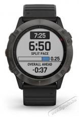 Garmin fenix 6X Pro fekete okos&oacute;ra Mobil / Kommunik&aacute;ci&oacute; / Smart - Okos eszk&ouml;z - Okos&oacute;ra - 374361