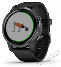 Garmin vívoactive 4 fekete okosóra Mobil / Kommunikáció / Smart - Okos eszköz - Okosóra - 374382