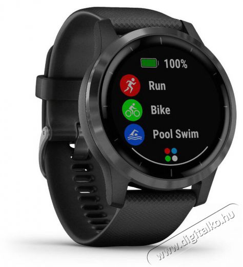 Garmin vívoactive 4 fekete okosóra Mobil / Kommunikáció / Smart - Okos eszköz - Okosóra - 374382