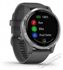 Garmin vívoactive 4 szürke okosóra Mobil / Kommunikáció / Smart - Okos eszköz - Okosóra - 374383