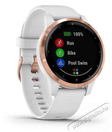Garmin v&iacute;voactive 4S feh&eacute;r okos&oacute;ra Mobil / Kommunik&aacute;ci&oacute; / Smart - Okos eszk&ouml;z - Okos&oacute;ra - 374384