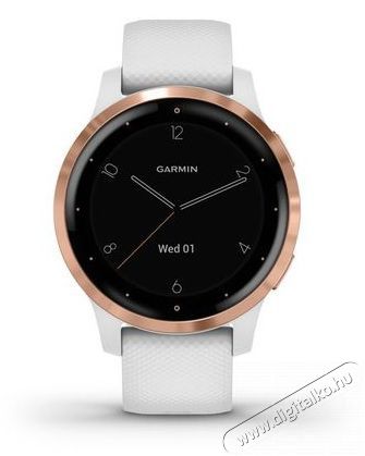 Garmin v&iacute;voactive 4S feh&eacute;r okos&oacute;ra Mobil / Kommunik&aacute;ci&oacute; / Smart - Okos eszk&ouml;z - Okos&oacute;ra - 374384
