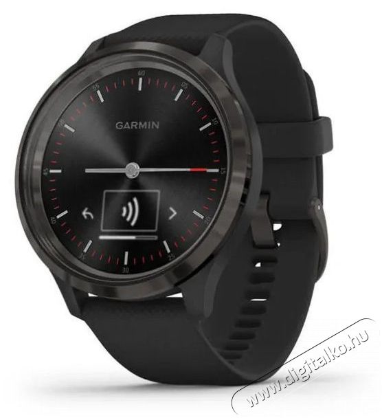Garmin V&iacute;vomove 3 Fekete okos&oacute;ra Mobil / Kommunik&aacute;ci&oacute; / Smart - Okos eszk&ouml;z - Okos&oacute;ra - 381562