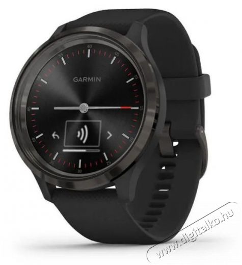Garmin V&iacute;vomove 3 Fekete okos&oacute;ra Mobil / Kommunik&aacute;ci&oacute; / Smart - Okos eszk&ouml;z - Okos&oacute;ra - 381562