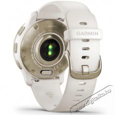 Garmin Venu 2 Plus Kr&eacute;marany okos&oacute;ra, elef&aacute;ntcsont szilikonsz&iacute;jjal Mobil / Kommunik&aacute;ci&oacute; / Smart - Okos eszk&ouml;z - Okos&oacute;ra - 381570