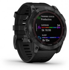 Garmin fenix 7X Solar (51mm) szilikon pántos fekete okosóra Mobil / Kommunikáció / Smart - Okos eszköz - Okosóra - 443827