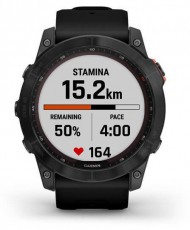 Garmin fenix 7X Solar (51mm) szilikon pántos fekete okosóra Mobil / Kommunikáció / Smart - Okos eszköz - Okosóra - 443827