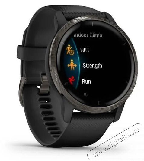 Garmin Venu 2 sz&uuml;rke fekete sz&iacute;jas okos&oacute;ra Mobil / Kommunik&aacute;ci&oacute; / Smart - Okos eszk&ouml;z - Okos&oacute;ra - 452106