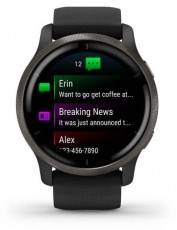 Garmin Venu 2 sz&uuml;rke fekete sz&iacute;jas okos&oacute;ra Mobil / Kommunik&aacute;ci&oacute; / Smart - Okos eszk&ouml;z - Okos&oacute;ra - 452106