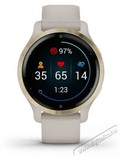 Garmin Venu 2S arany vil&aacute;gos homokkő sz&iacute;jas okos&oacute;ra Mobil / Kommunik&aacute;ci&oacute; / Smart - Okos eszk&ouml;z - Okos&oacute;ra - 452107