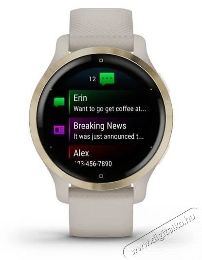 Garmin Venu 2S arany vil&aacute;gos homokkő sz&iacute;jas okos&oacute;ra Mobil / Kommunik&aacute;ci&oacute; / Smart - Okos eszk&ouml;z - Okos&oacute;ra - 452107
