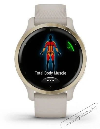 Garmin Venu 2S arany vil&aacute;gos homokkő sz&iacute;jas okos&oacute;ra Mobil / Kommunik&aacute;ci&oacute; / Smart - Okos eszk&ouml;z - Okos&oacute;ra - 452107