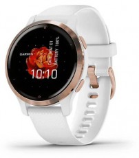Garmin Venu 2S rózsa arany fehér szíjas okosóra Mobil / Kommunikáció / Smart - Okos eszköz - Okosóra - 452108
