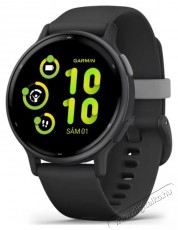Garmin Vívoactive 5 Okosóra, GPS, 42mm, Szilikon szíjjal, Fekete Mobil / Kommunikáció / Smart - Okos eszköz - Okosóra - 495718