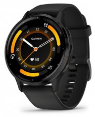 Garmin Venu 3 fekete, fekete kerettel, szilikon szíjjal okosóra Mobil / Kommunikáció / Smart - Okos eszköz - Okosóra - 501031