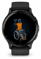 Garmin Venu 3 fekete, fekete kerettel, szilikon szíjjal okosóra Mobil / Kommunikáció / Smart - Okos eszköz - Okosóra - 501031