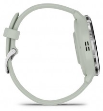 Garmin Venu 3S zsálya, ezüst kerettel, szilikon szíjjal okosóra Mobil / Kommunikáció / Smart - Okos eszköz - Okosóra - 501030