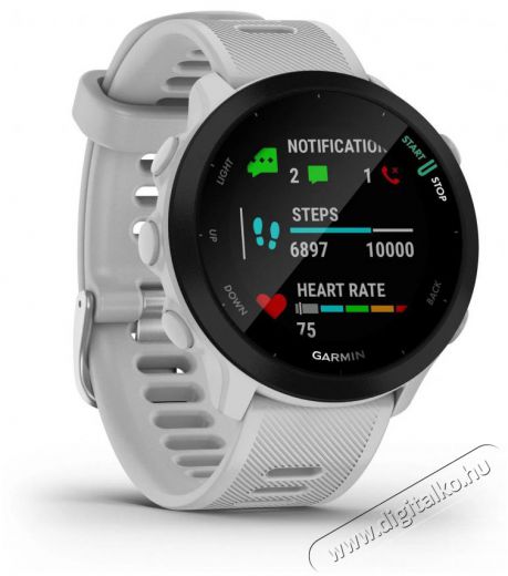 Garmin Forerunner 55 Whitestone okosóra (010-02562-11) Mobil / Kommunikáció / Smart - Okos eszköz - Okosóra - 505467