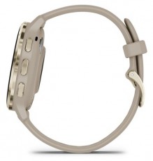 Garmin Venu 3S francia szürke-krémarany, szilikon szíjjal okosóra Mobil / Kommunikáció / Smart - Okos eszköz - Okosóra - 508868