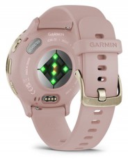 Garmin Venu 3S rózsa krémarany, szilikon szíjjal okosóra Mobil / Kommunikáció / Smart - Okos eszköz - Okosóra - 508869