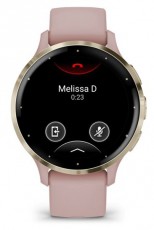 Garmin Venu 3S rózsa krémarany, szilikon szíjjal okosóra Mobil / Kommunikáció / Smart - Okos eszköz - Okosóra - 508869