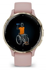 Garmin Venu 3S rózsa krémarany, szilikon szíjjal okosóra Mobil / Kommunikáció / Smart - Okos eszköz - Okosóra - 508869