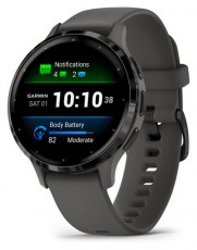 Garmin Venu 3S szürke, szürke kerettel, szilikon szíjjal okosóra Mobil / Kommunikáció / Smart - Okos eszköz - Okosóra - 508870