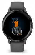 Garmin Venu 3S szürke, szürke kerettel, szilikon szíjjal okosóra Mobil / Kommunikáció / Smart - Okos eszköz - Okosóra - 508870