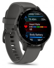 Garmin Venu 3S szürke, szürke kerettel, szilikon szíjjal okosóra Mobil / Kommunikáció / Smart - Okos eszköz - Okosóra - 508870