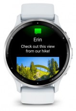 Garmin Venu 3 homokkő, ezüst kerettel, szilikon szíjjal okosóra Mobil / Kommunikáció / Smart - Okos eszköz - Okosóra - 513878