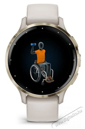 Garmin Venu 3S elef&aacute;ntcsont kr&eacute;marany, szilikon sz&iacute;jjal okos&oacute;ra Mobil / Kommunik&aacute;ci&oacute; / Smart - Okos eszk&ouml;z - Okos&oacute;ra - 513879
