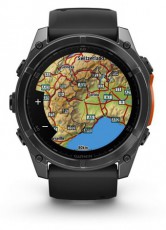 Garmin 010-02905-00 fenix 8 AMOLED (51mm) szilikon p&aacute;ntos fekete okos&oacute;ra Mobil / Kommunik&aacute;ci&oacute; / Smart - Okos eszk&ouml;z - Okos&oacute;ra - 514625