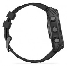 Garmin 010-02905-00 fenix 8 AMOLED (51mm) szilikon p&aacute;ntos fekete okos&oacute;ra Mobil / Kommunik&aacute;ci&oacute; / Smart - Okos eszk&ouml;z - Okos&oacute;ra - 514625